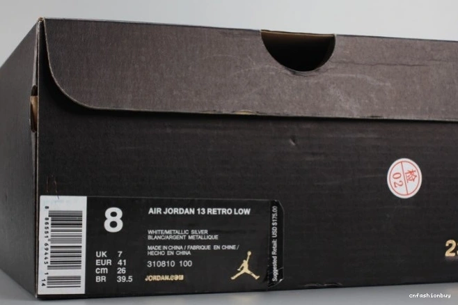white Jordan LowPure 13 Air mens 310810-100 Money 0914